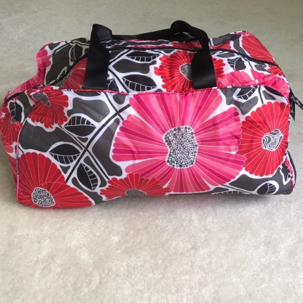 Vera Bradley Packable Cherry Blossom Duffel Bag. 🌸